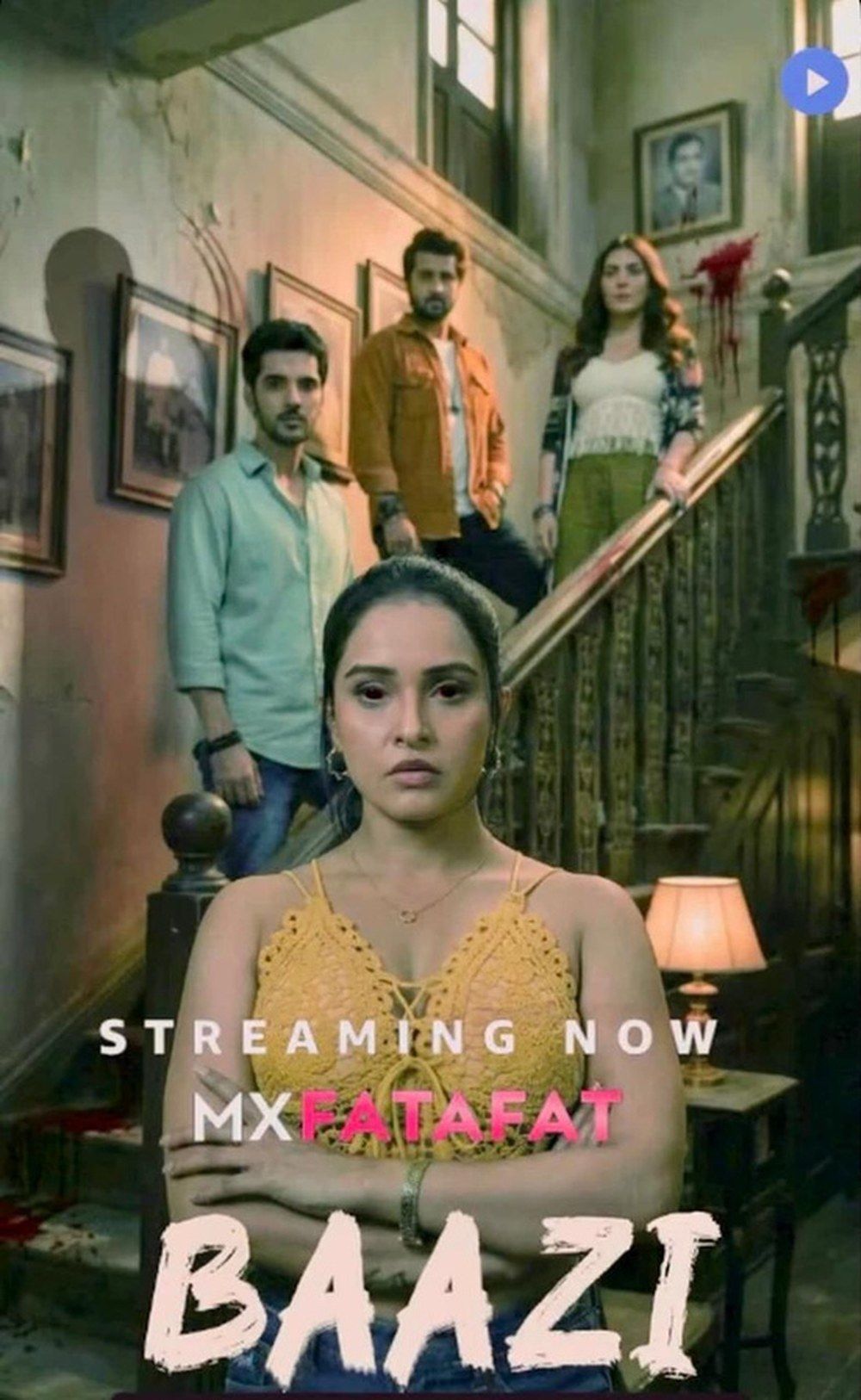 Baazi — Micro drama poster, MX Fatafat