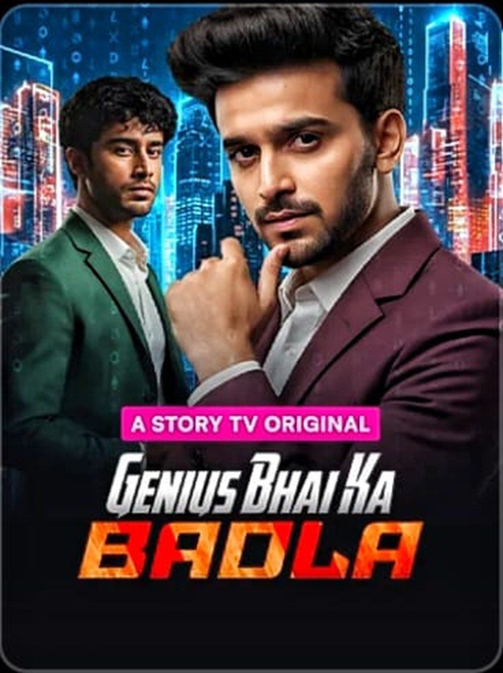 Genius Bhai Ka Badla — Micro drama poster, Story TV
