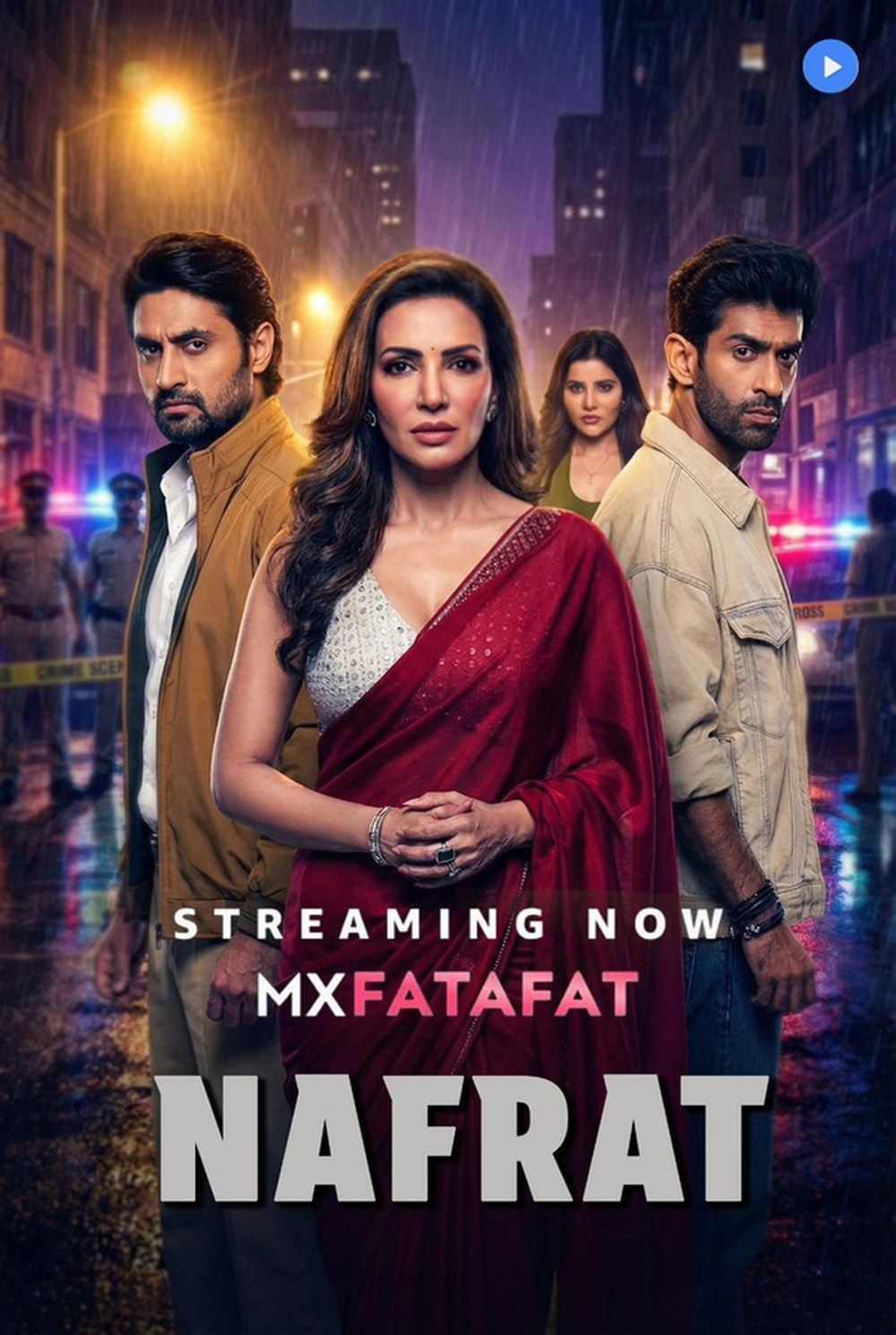 Nafrat — Micro drama poster, MX Fatafat
