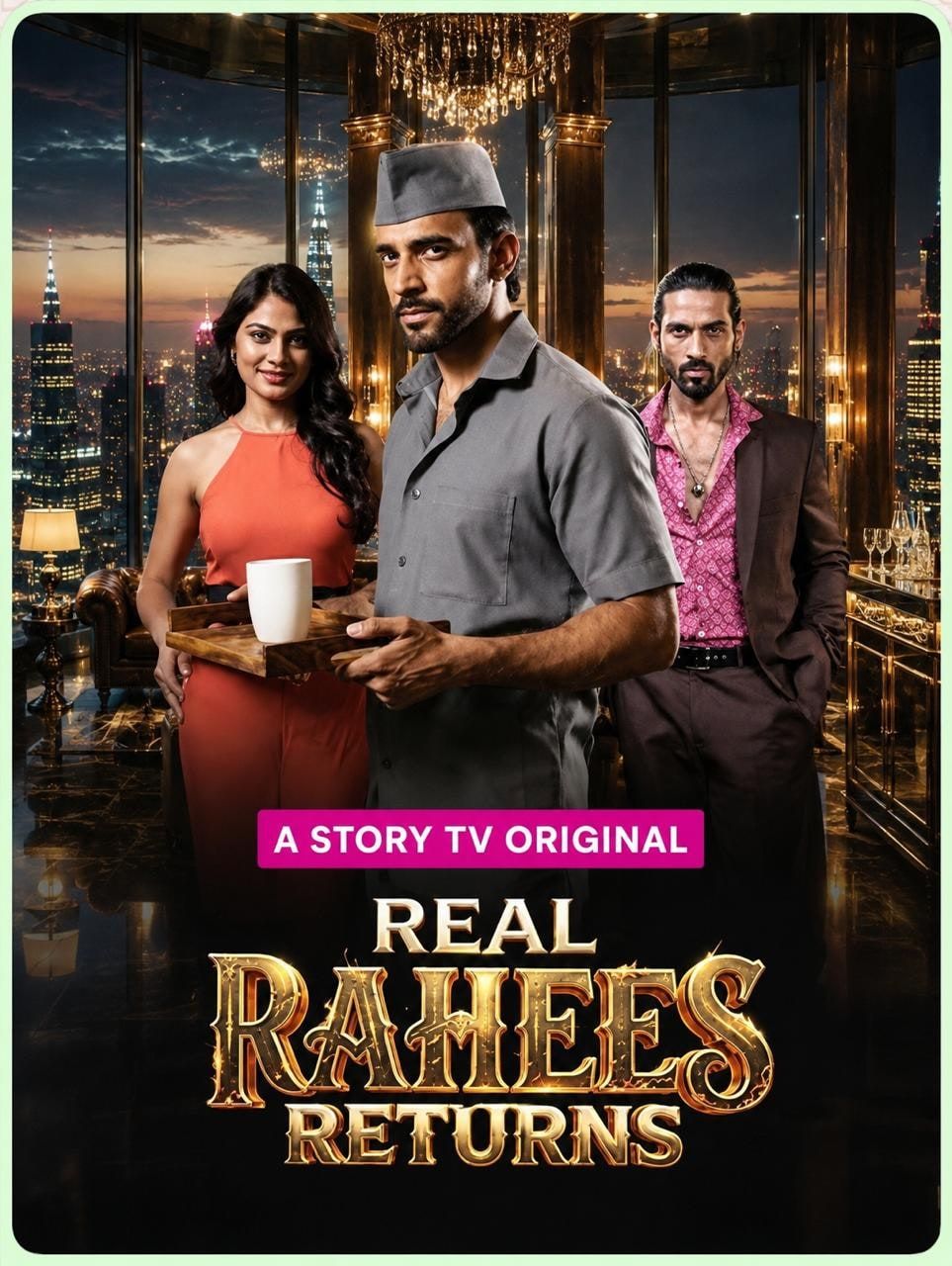 Real Rahees Returns — Micro drama poster, Story TV